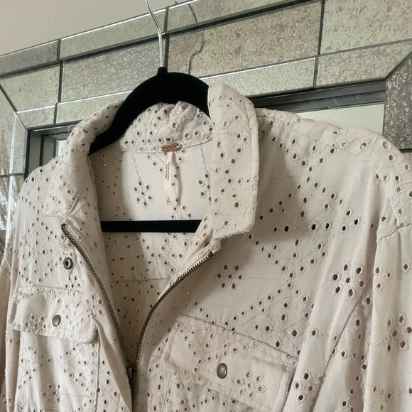 Free People Set The Tone Jumpsuit in Ivory - Picture 6 of 8